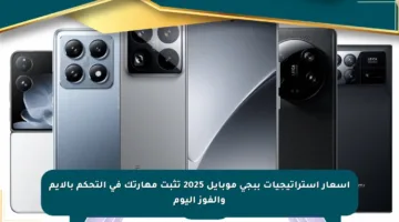 أسعار استراتيجيات ببجي موبايل 2025 تثبت مهارتك في التحكم بالأيم والفوز اليوم